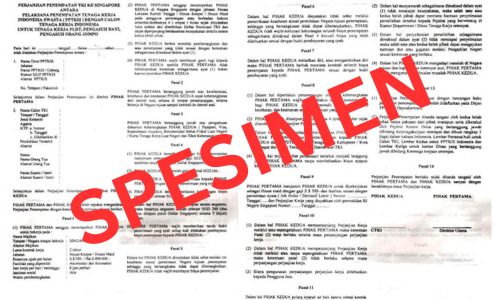 Contoh Surat Izin Kerja
